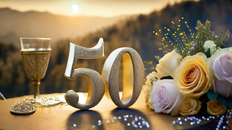 Thank you Message for 50th Wedding Anniversary
