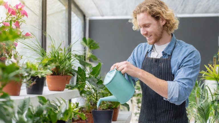 Thank you for Watering my Plants Message
