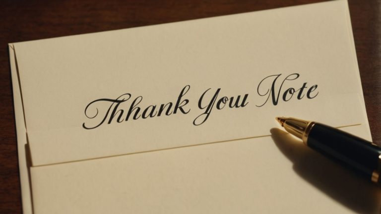 Best Thank You Notes Ever Written