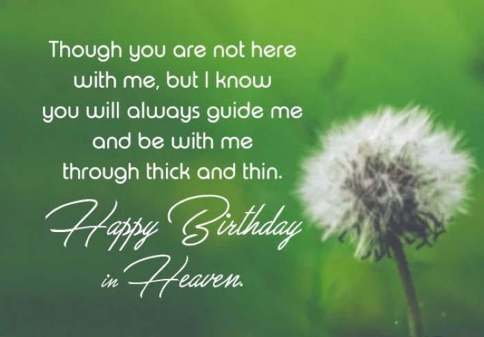 Happy Birthday in Heaven Messages for a Spouse or Partner