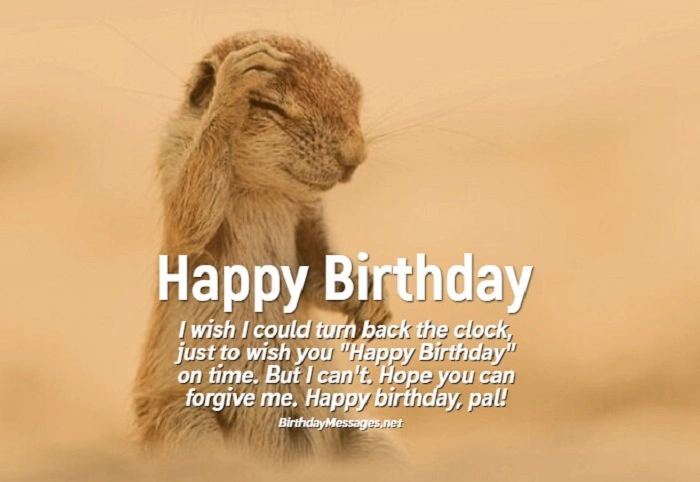 Funny and Lighthearted Late Wishes 2