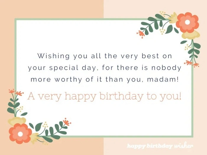Why Sending Birthday Wishes to Maam Matters 1