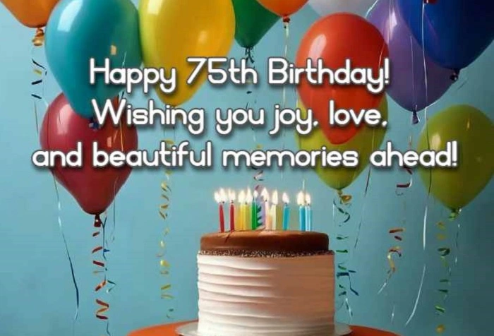 Why a 75th Birthday is Truly Special 1