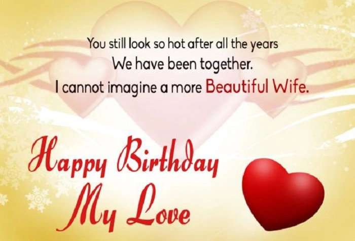 Cute Birthday Wishes Wife Ke Liye 1