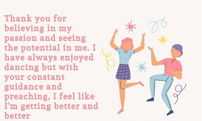 Group Thank You Quotes for Dance Teachers