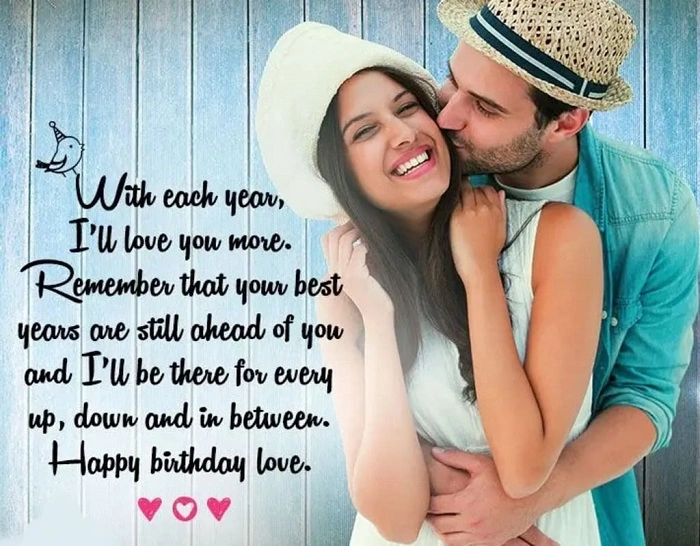 Heart-Touching Simple Birthday Wishes for Wife
