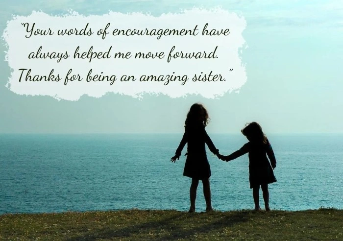 Thank You Messages for Elder Sister