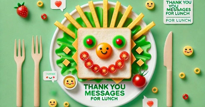 Thank You Messages for Lunch at Home from Colleagues
