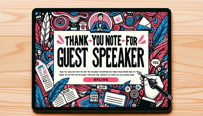 Thank You Messages to Guest Speaker on Social Media