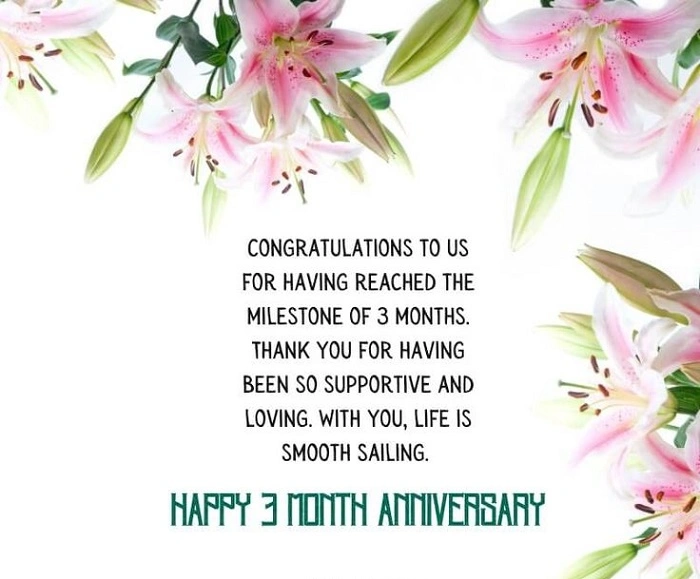 Significance of Celebrating Happy 3 Month Anniversary in a Relationship