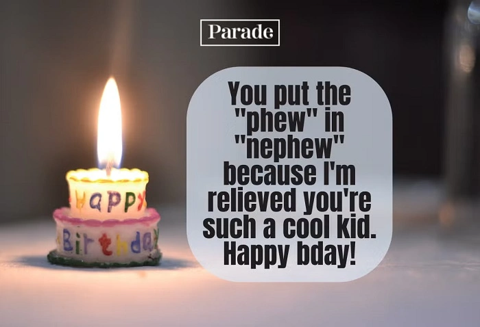 Happy Birthday to Teen Nephew.