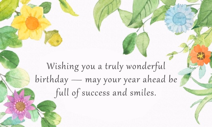 Wishes ahead of Birthday