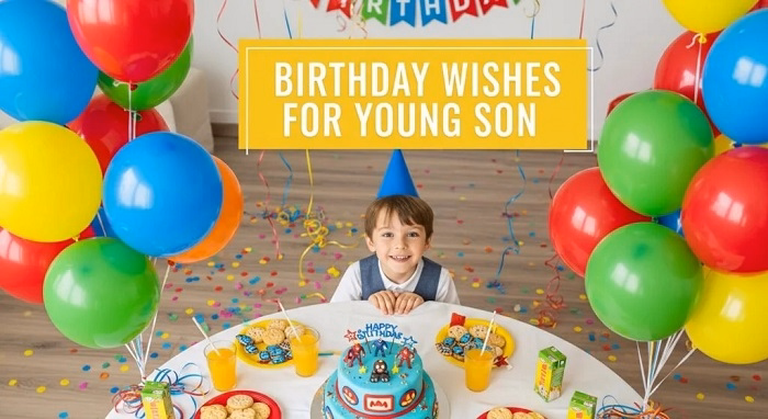 Birthday Wishes for Young Son