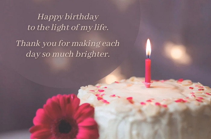 Short Birthday Wishes For Love
