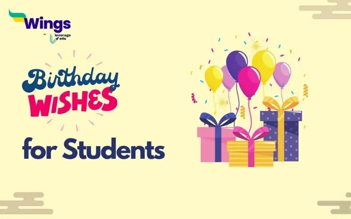 Birthday Wishes from Students