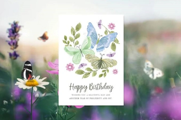 Long Birthday Card for the Girl Friend