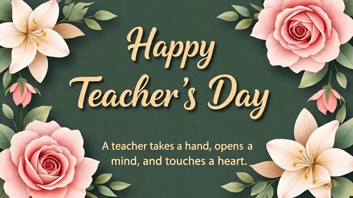 Teachers’ Day Wish from a Student