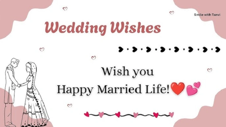 Wish for Happy Married Life Messages, Greetings & Best Wishes wish for happy married life