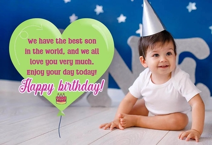 First Birthday Wish from Grandparents