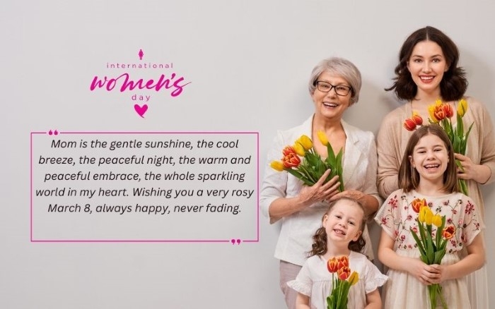 For a daughter wishing you a happy Womens Day