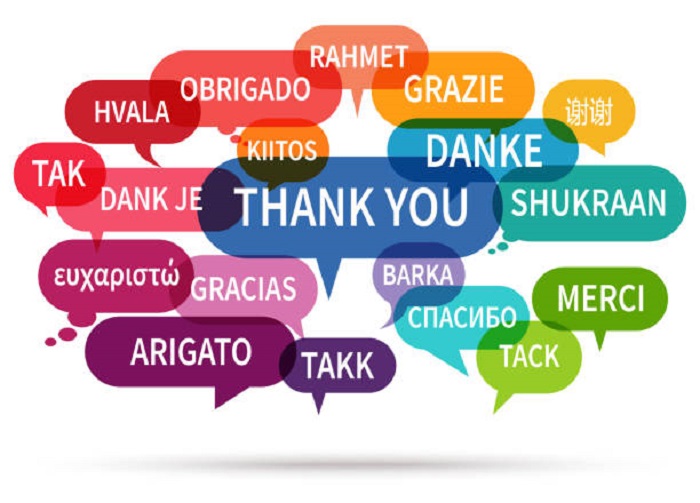 Thank You In Other Languages