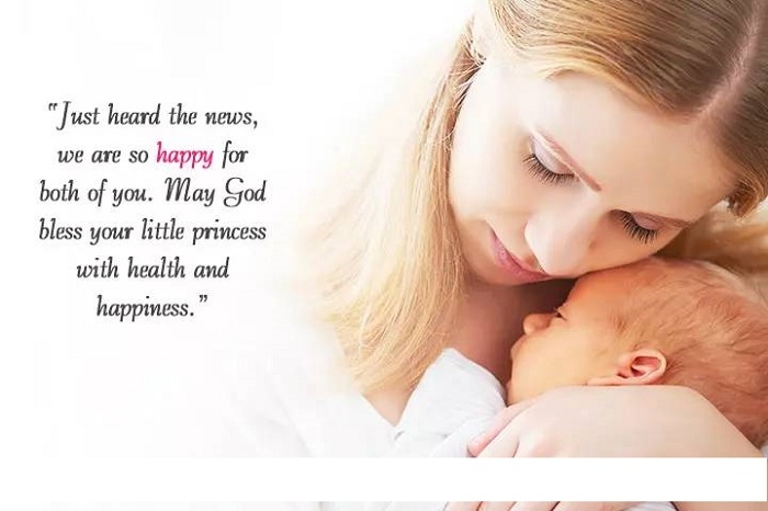 New Born Baby Messages for Cards