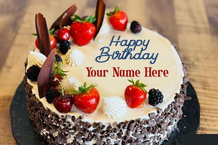 birthday wishes with name and photo 1