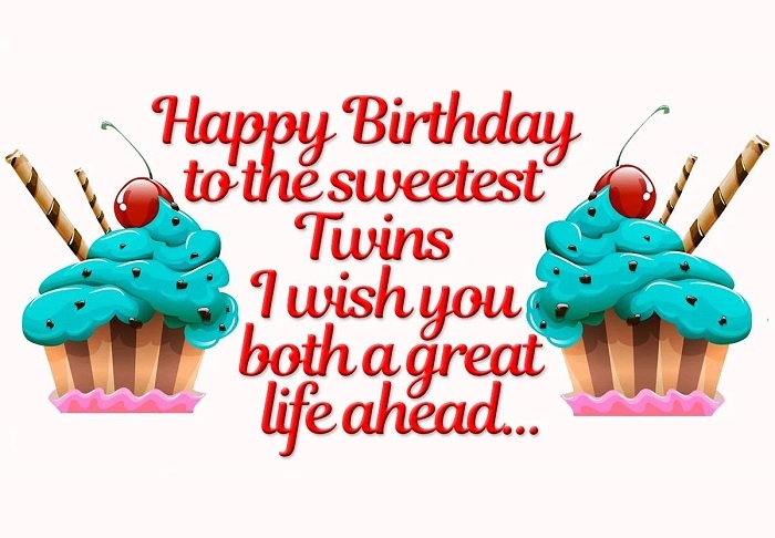 Birthday Wishes for Twins Photo