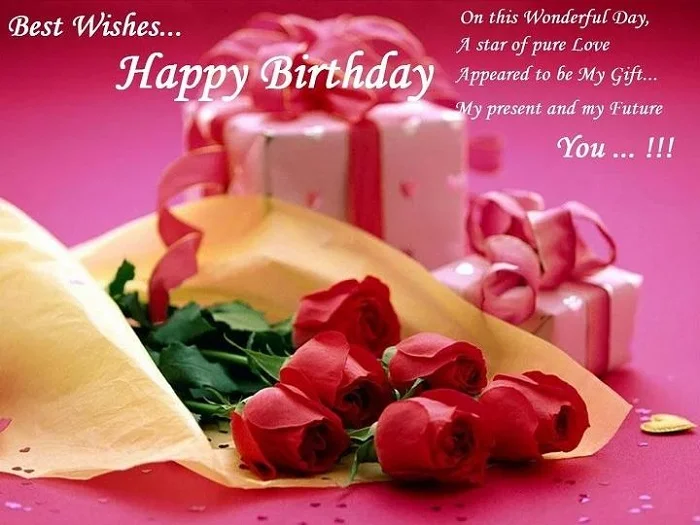 Happy Birthday Wishes With Flowers